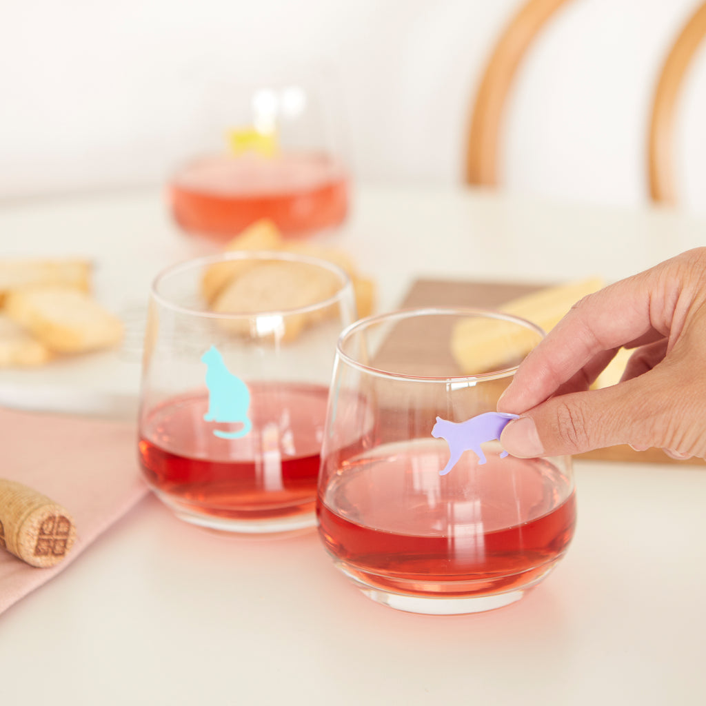 Sticky Cats Glass Markers