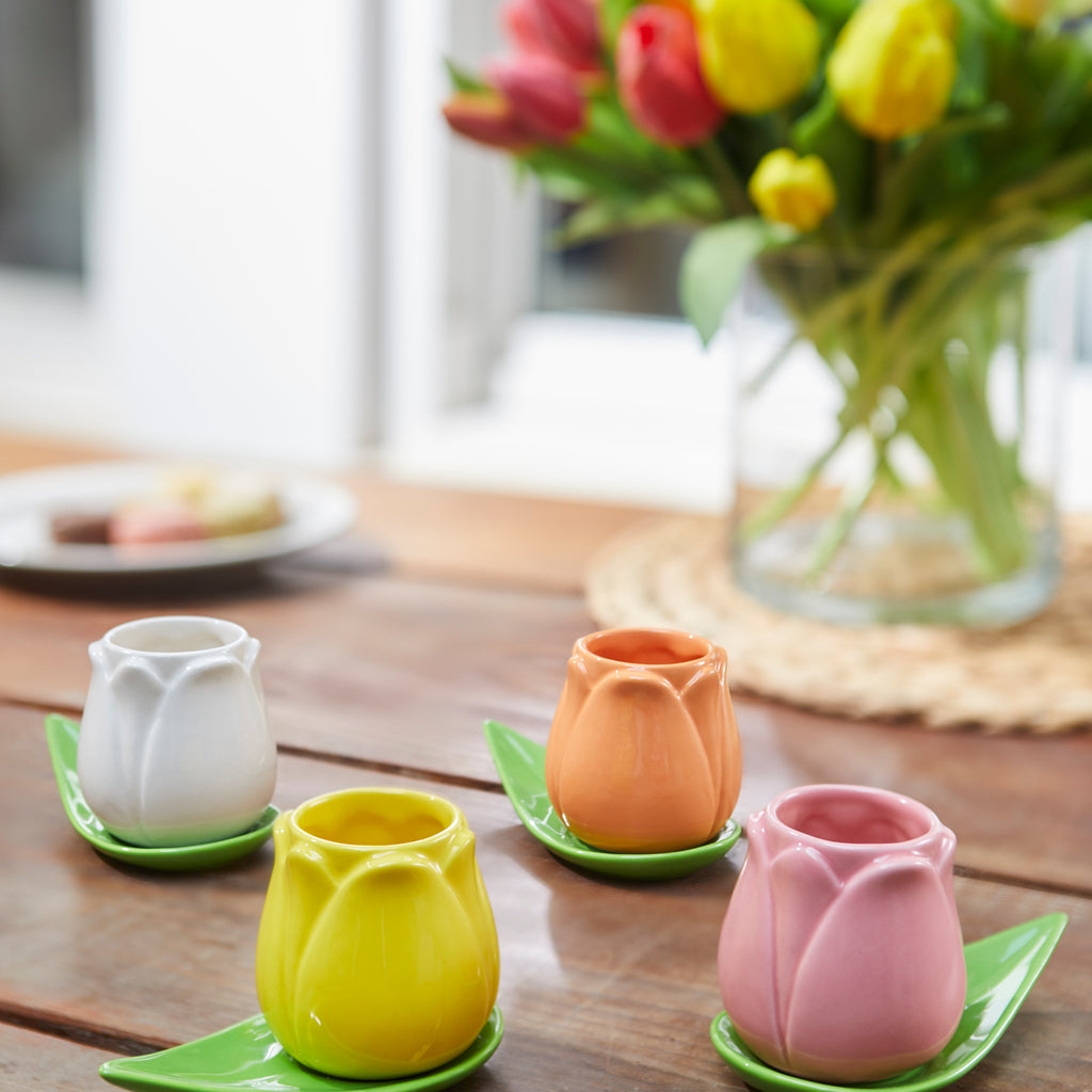 Tazas de café Tulip