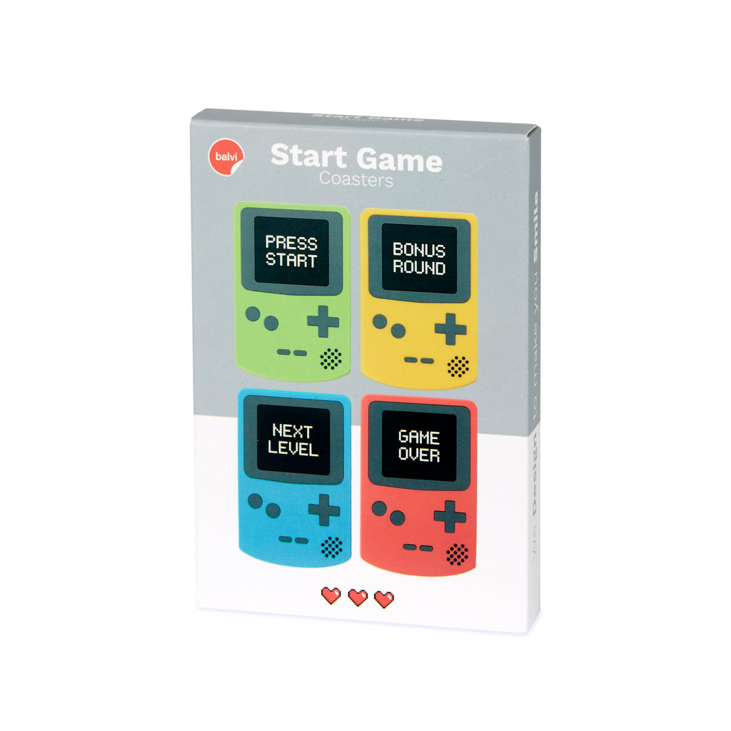 Untersetzer Start Game