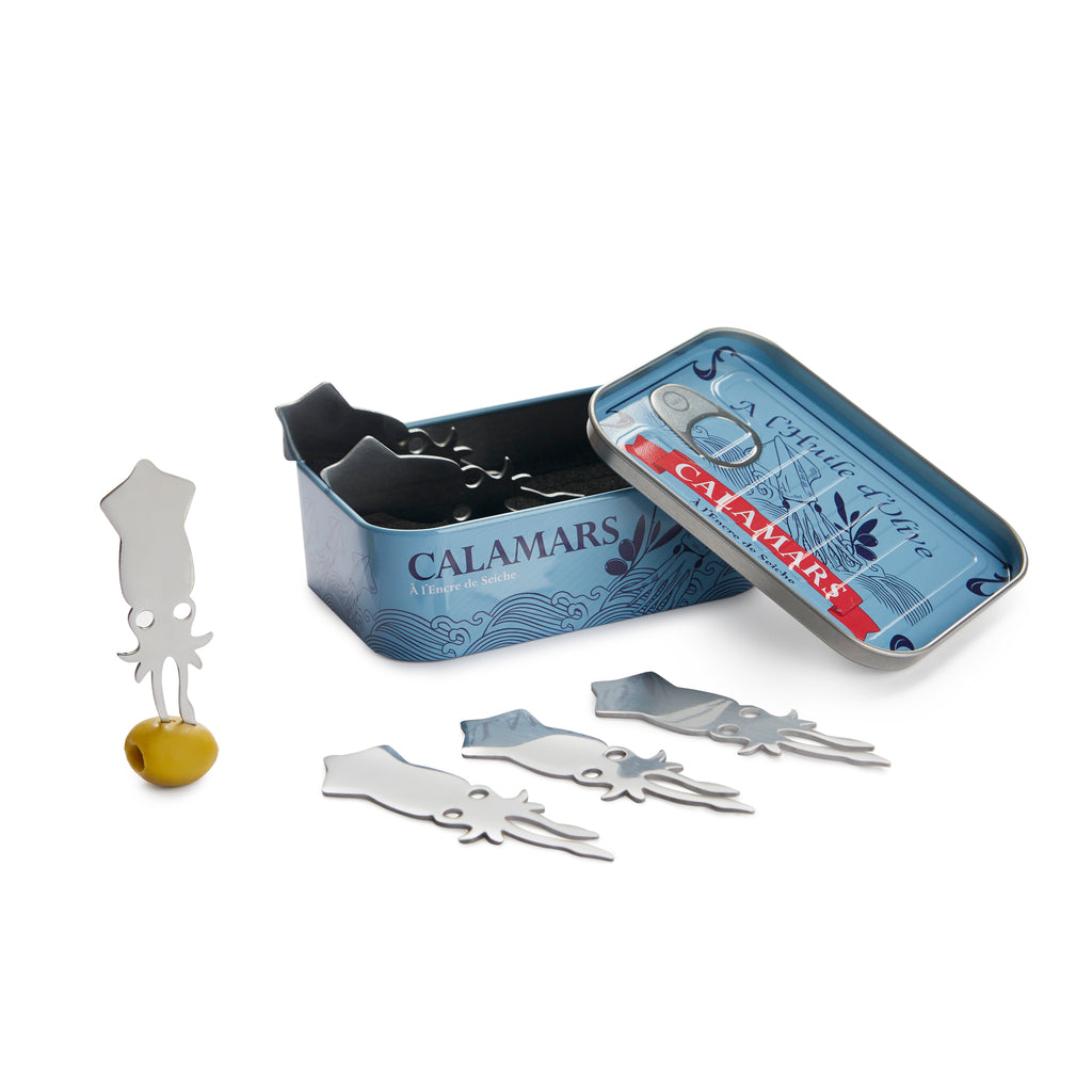 Tenedores para aperitivos Conserverie Calamars