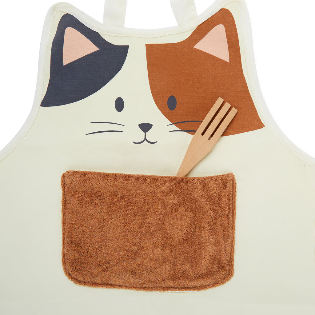 Kitty Calico Kids Apron