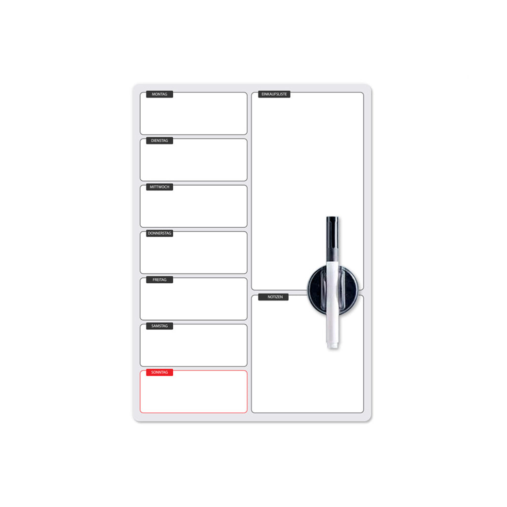 Einkaufsliste Fridge Board