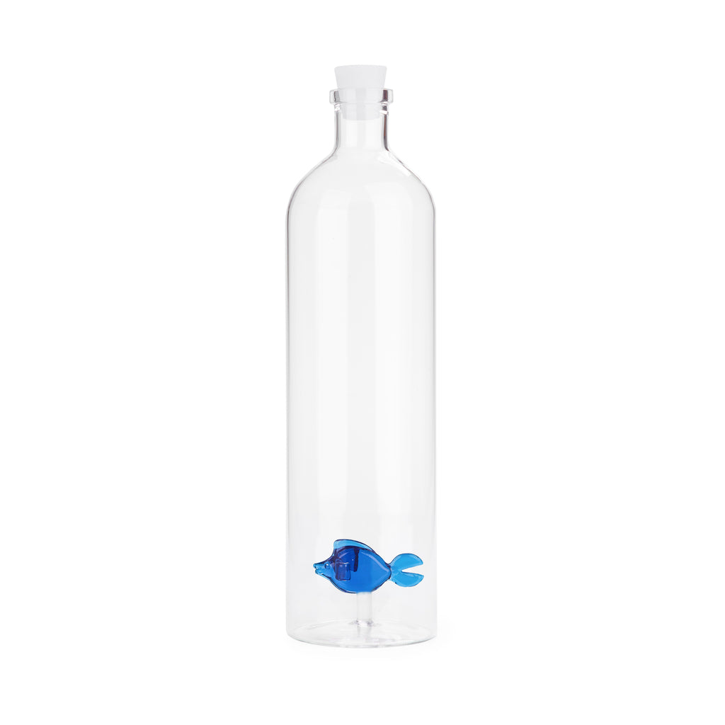 Atlantis Blue Fish Bottle
