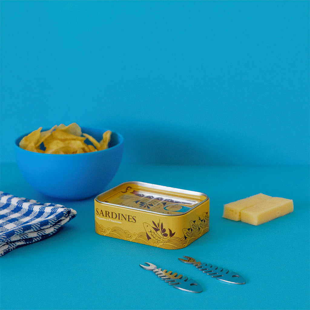 Tenedores para aperitivos Conserverie Sardines