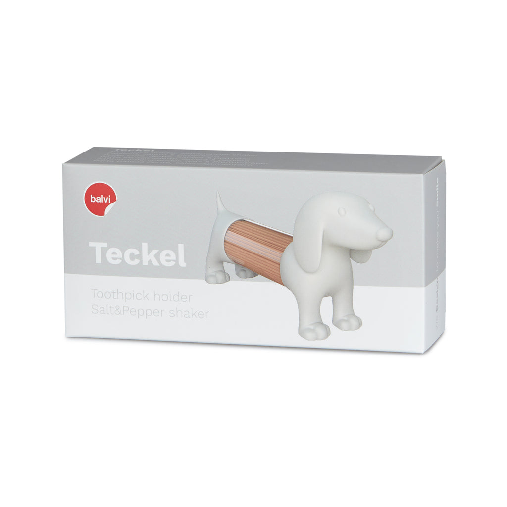 Dispensador de palillos y salero/pimentero Teckel