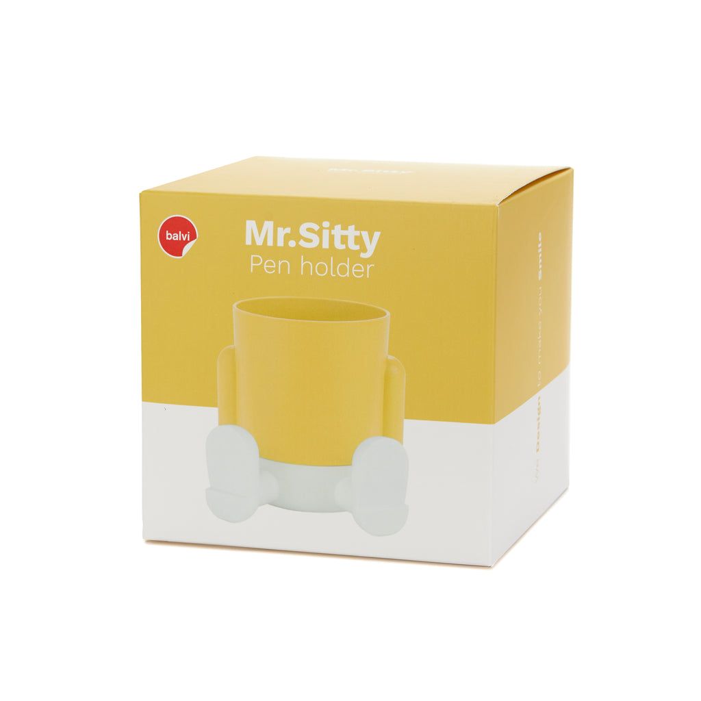 Mr. Sitty Pencil Holder