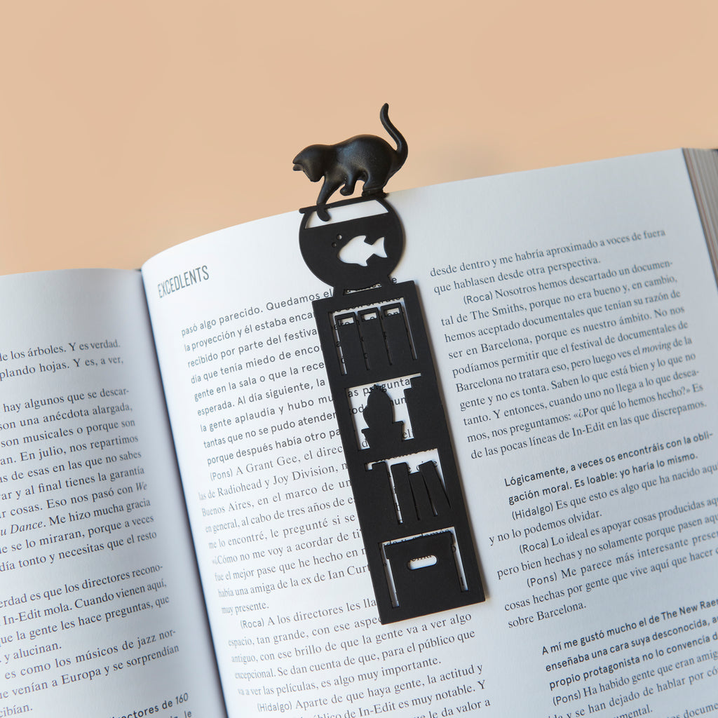 Fishing Cat Bookmark