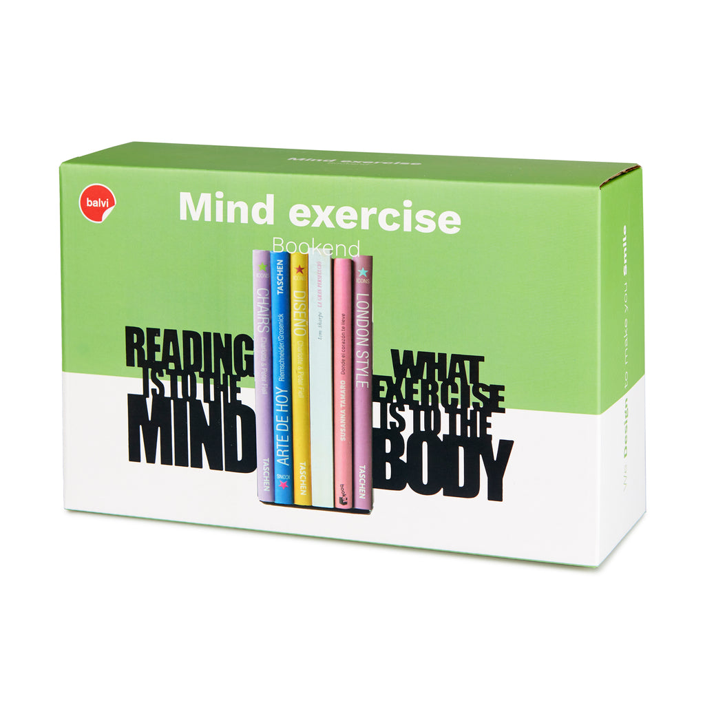 Mind Exercise Double Bookend