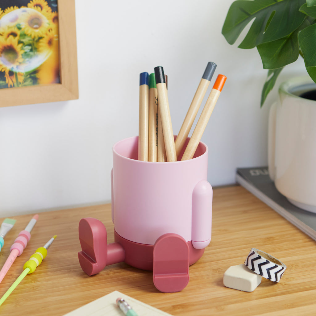 Mr. Sitty Two-tone Pencil Holder
