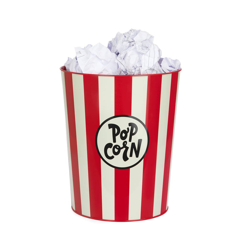 Popcorn Wastebasket