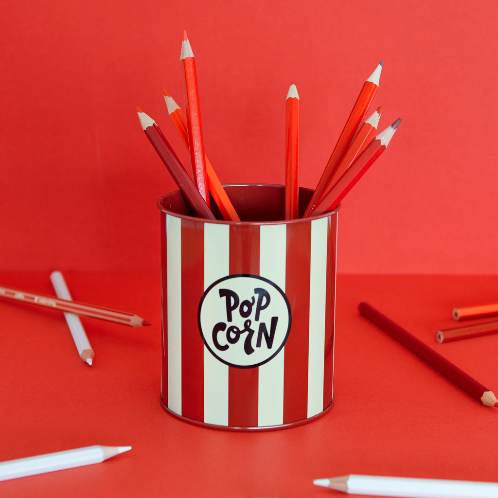 Portalápices Popcorn