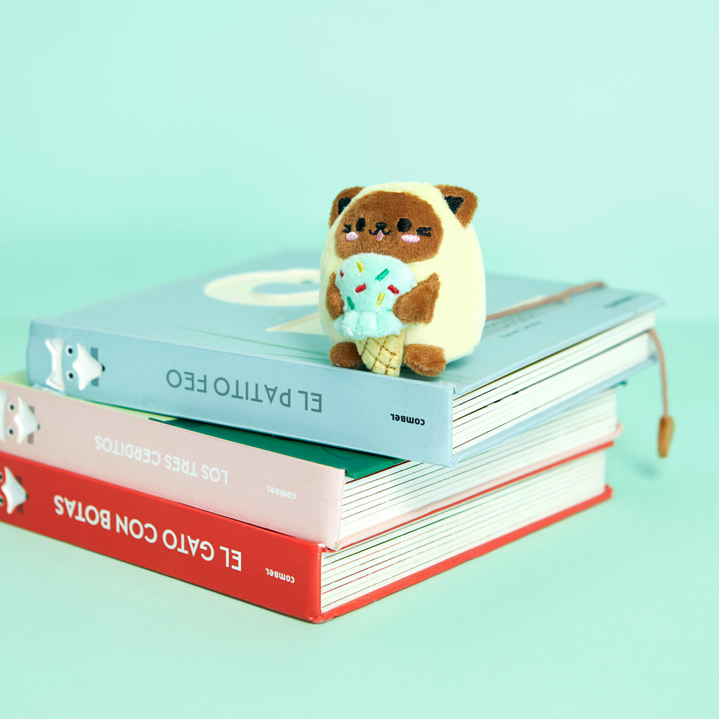 Fluffy Kawaii Minty Bookmark