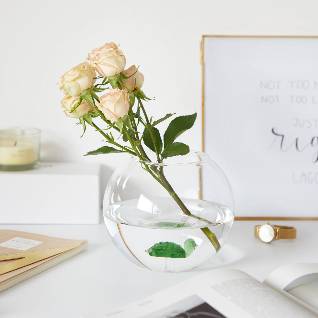 Atlantis Turtle Vase