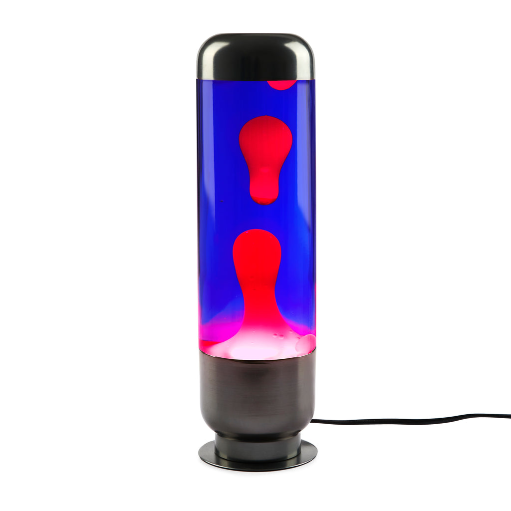 Lampada lava Capsule - Viola/Rosso