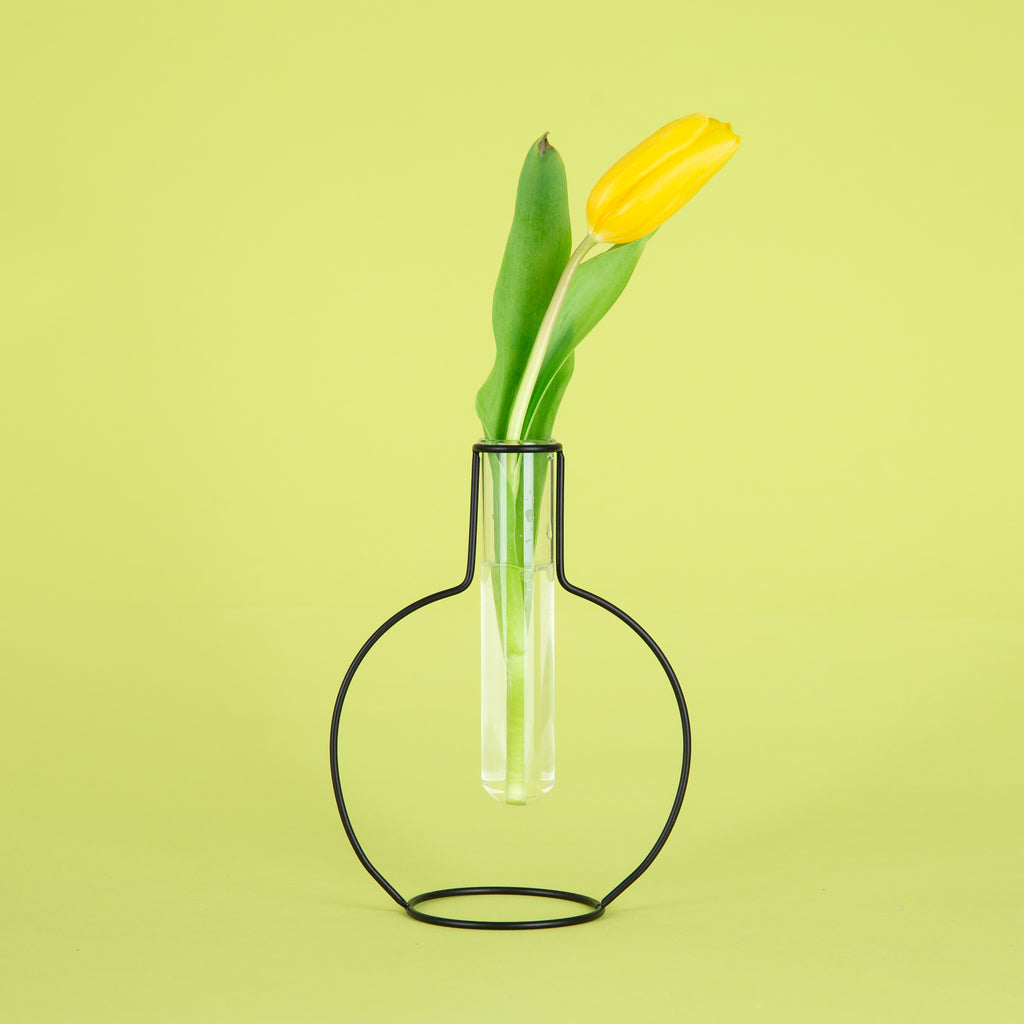 Florero Round Silhouette