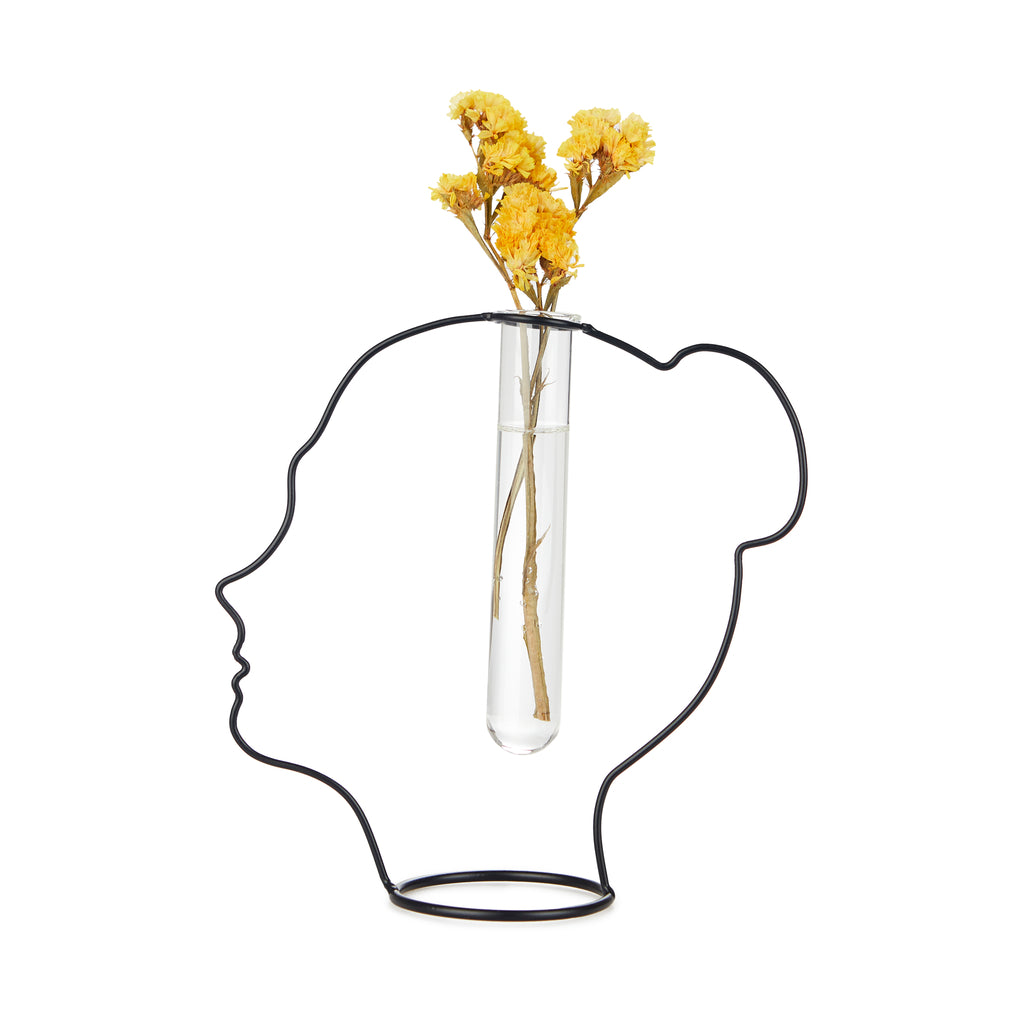 Vase Lady Silhouette