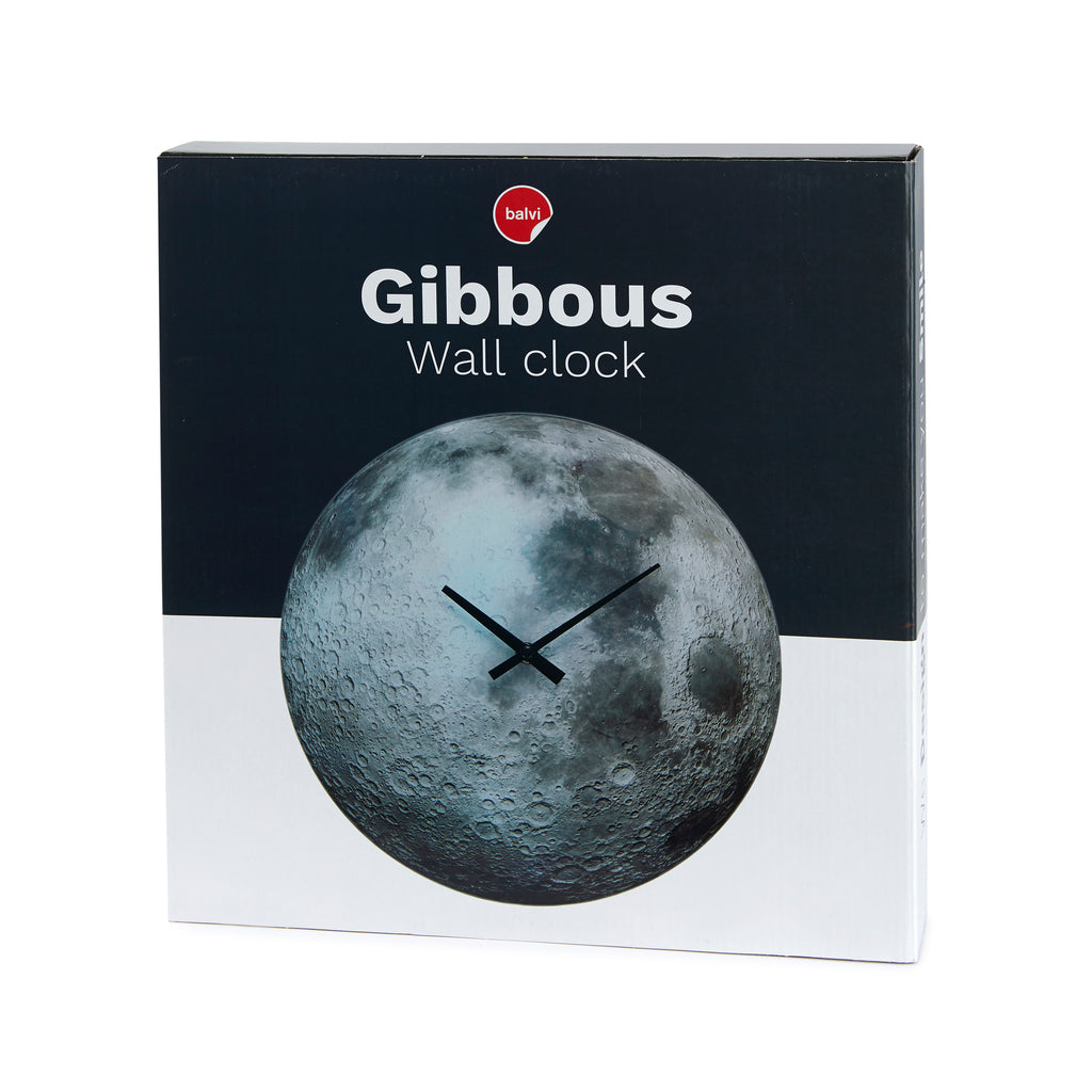 Gibbous Wall Clock
