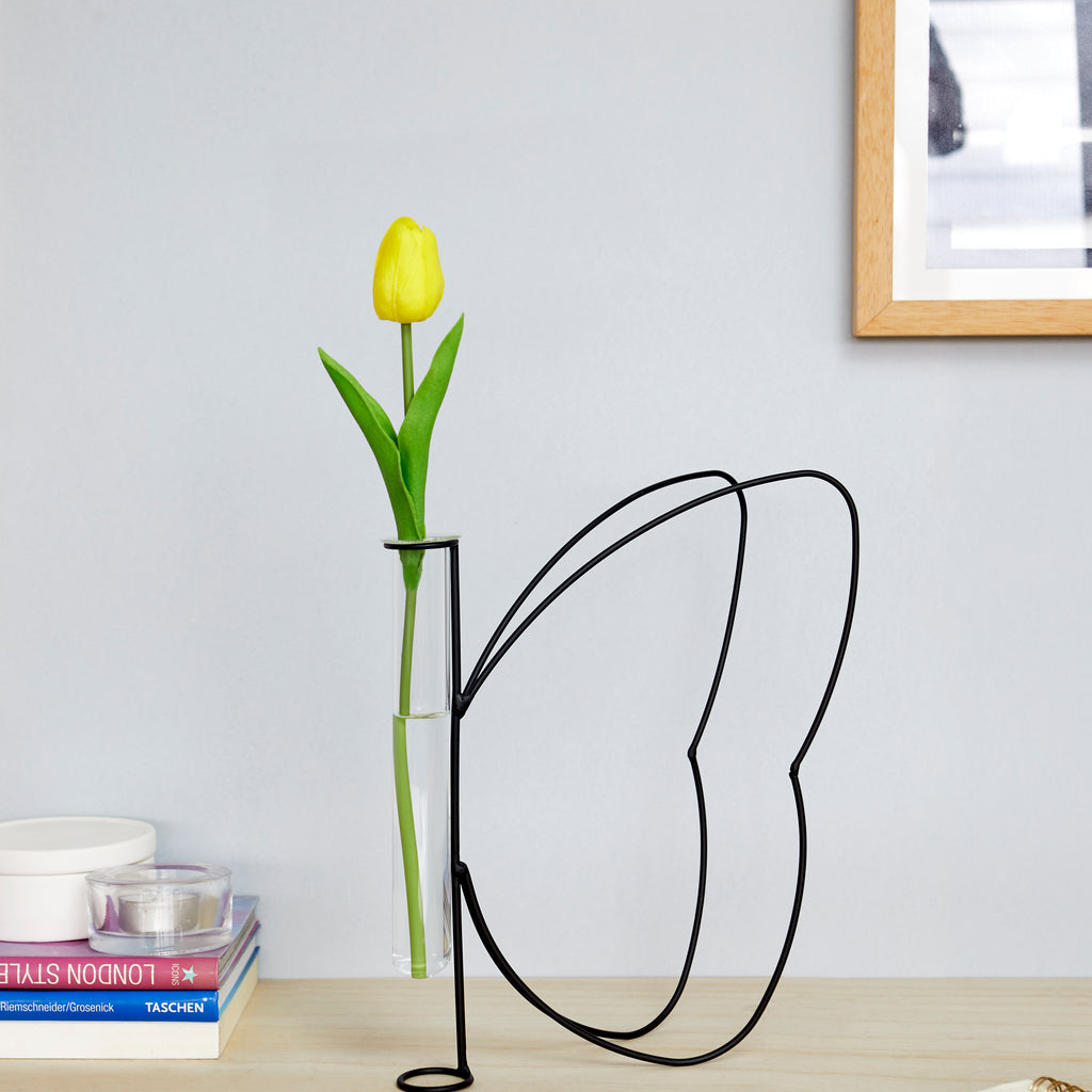 Butterfly Silhouette Vase
