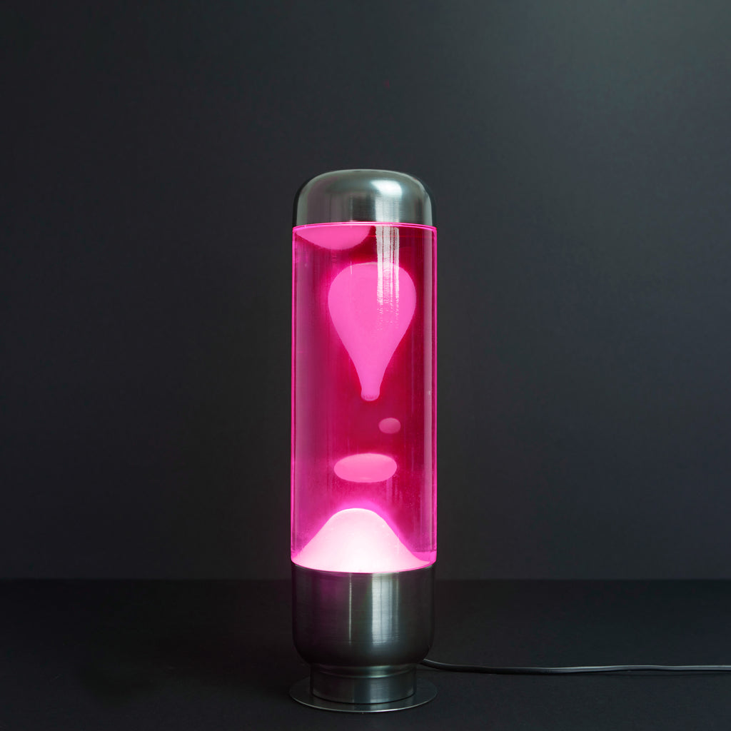 Capsule Lava Lamp - Pink