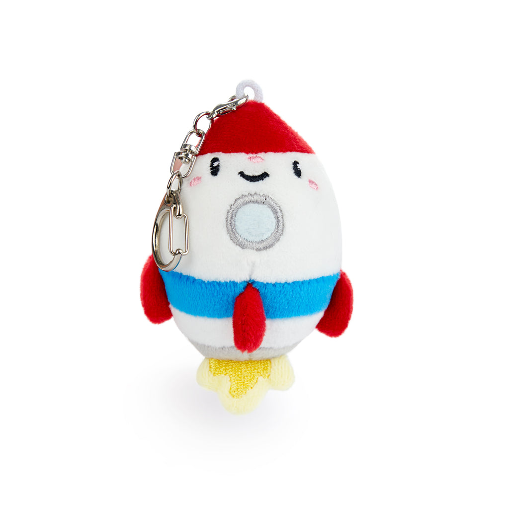 Fluffy Rocket Keychain