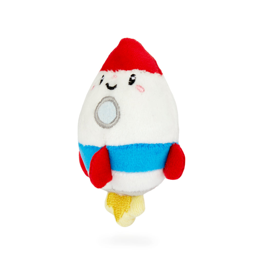 Fluffy Rocket Keychain