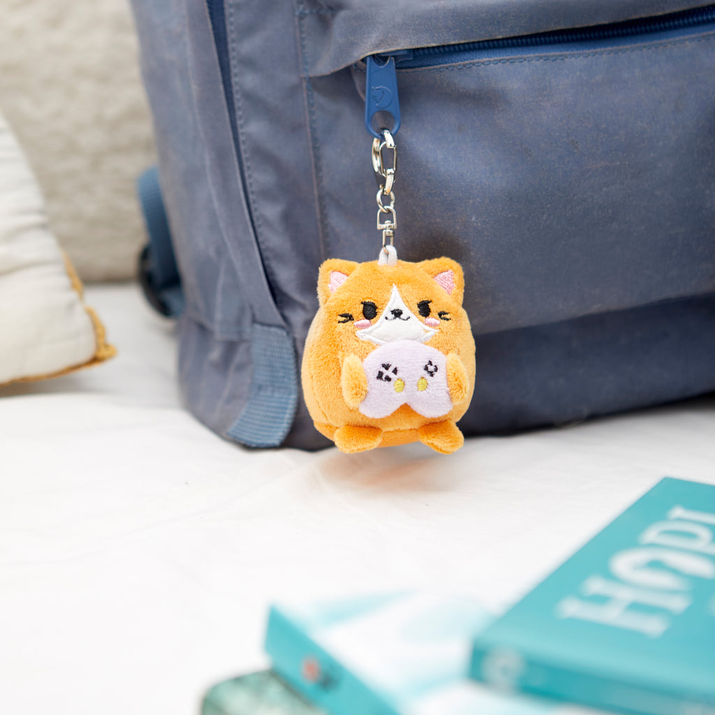 Llavero Fluffy Kawaii Gamer