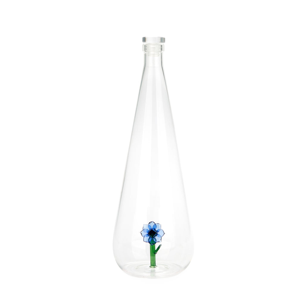 Balvi wasserflasche glas botanische Lilie - Kado in Huis