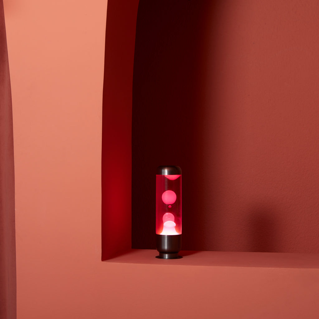 Capsule Lava Lamp - Pink