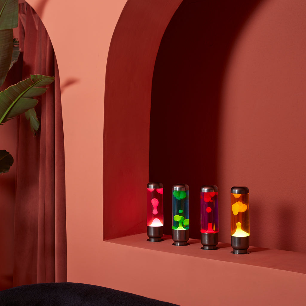 Capsule Lava Lamp - Pink