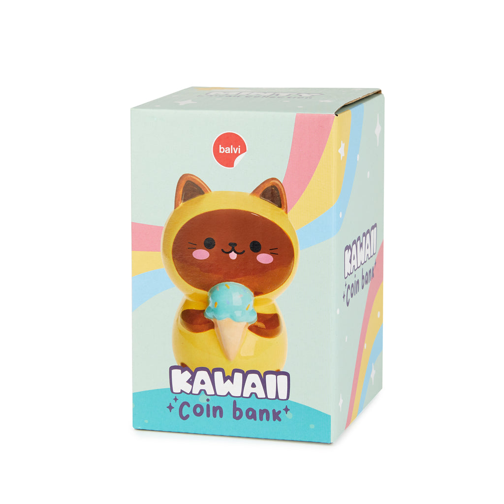 Kawaii Minty Coin Bank
