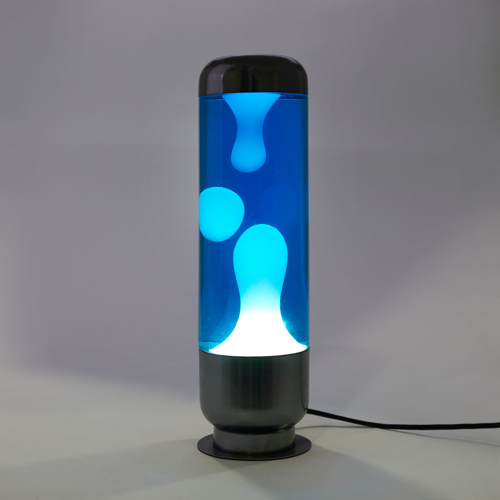 Lámpara lava Capsule - Azul