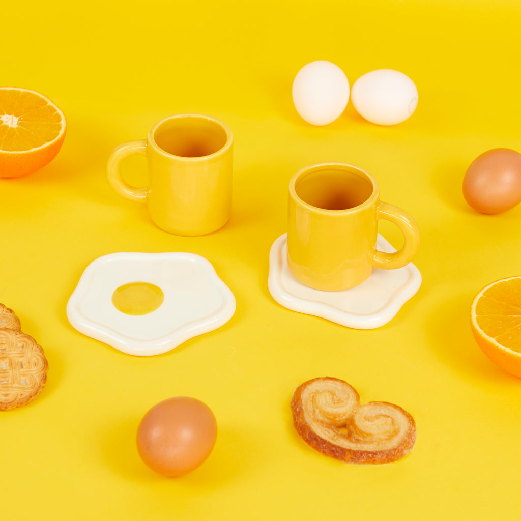 Sunny Side Up Coffee Cups