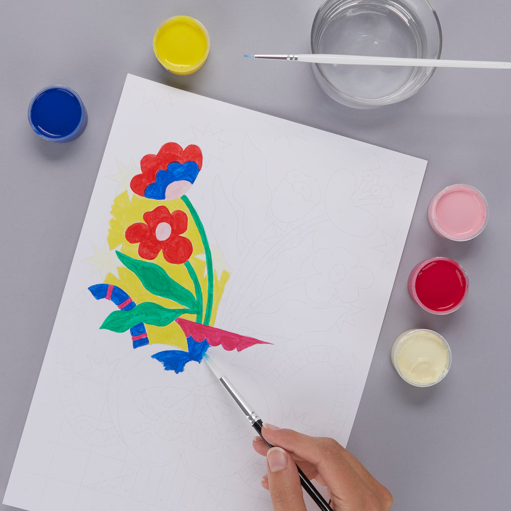 Le Papillon Paint-by-numbers kit