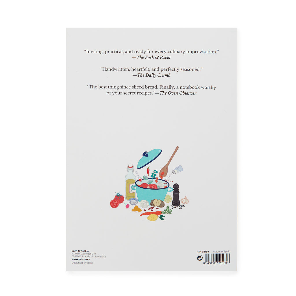 Notizbuch My Recipes