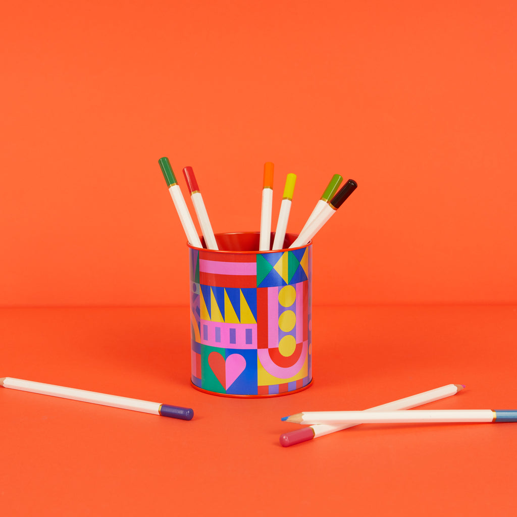 Pot à crayons Los Pepes Hearts