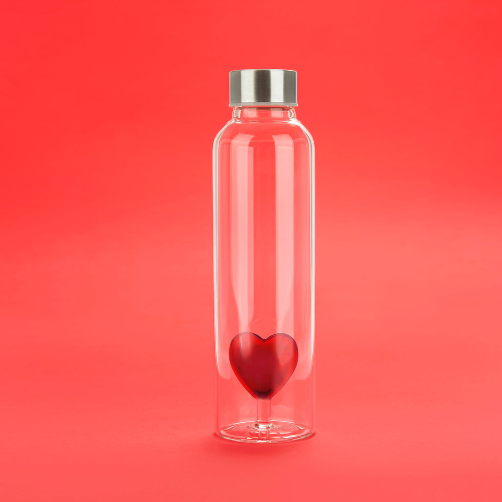 Botella reutilizable Love