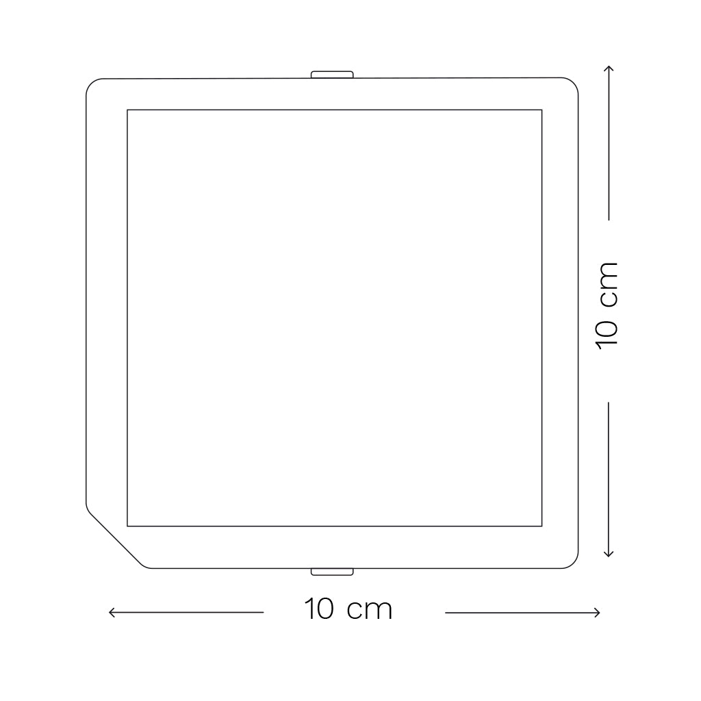 Repuesto - Cubierta sin esquina del marco de fotos Photo-Clock
