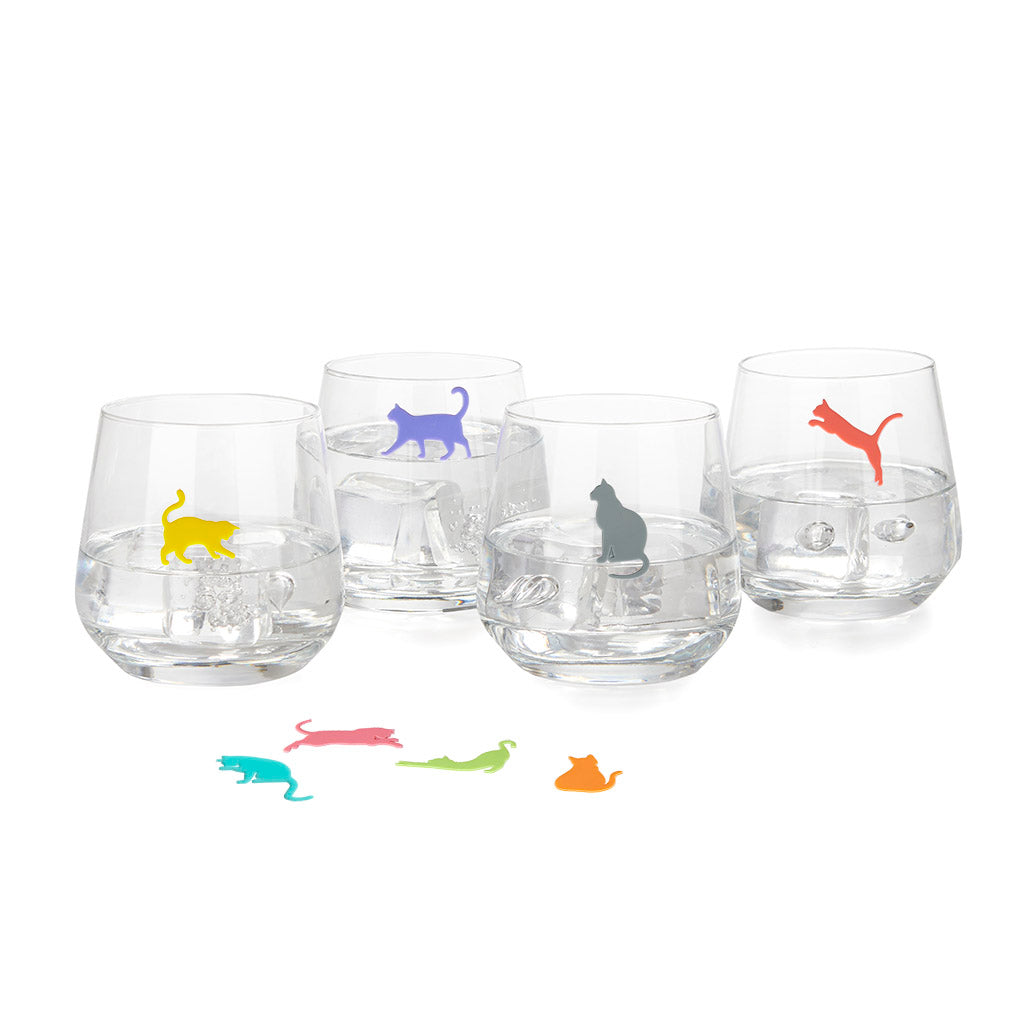 Sticky Cats Glass Markers