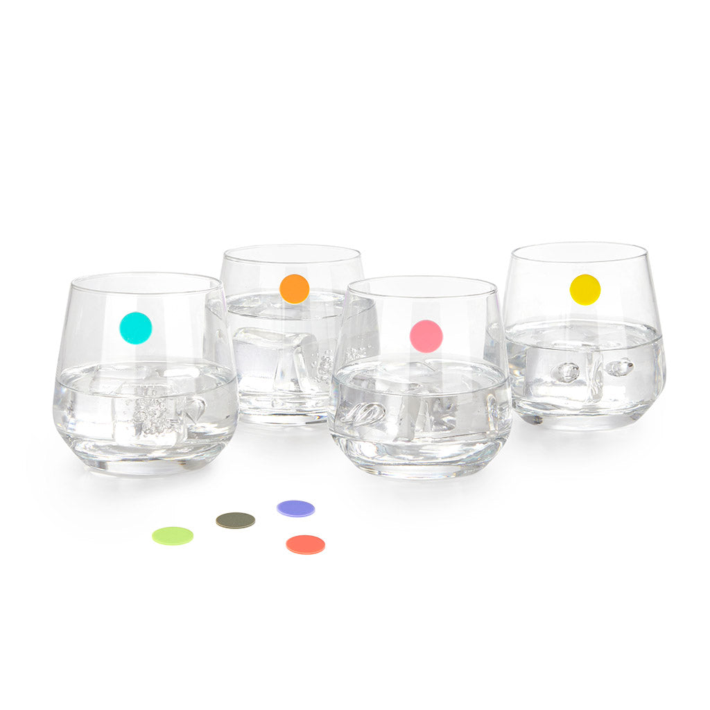 Sticky Dots Glass Markers