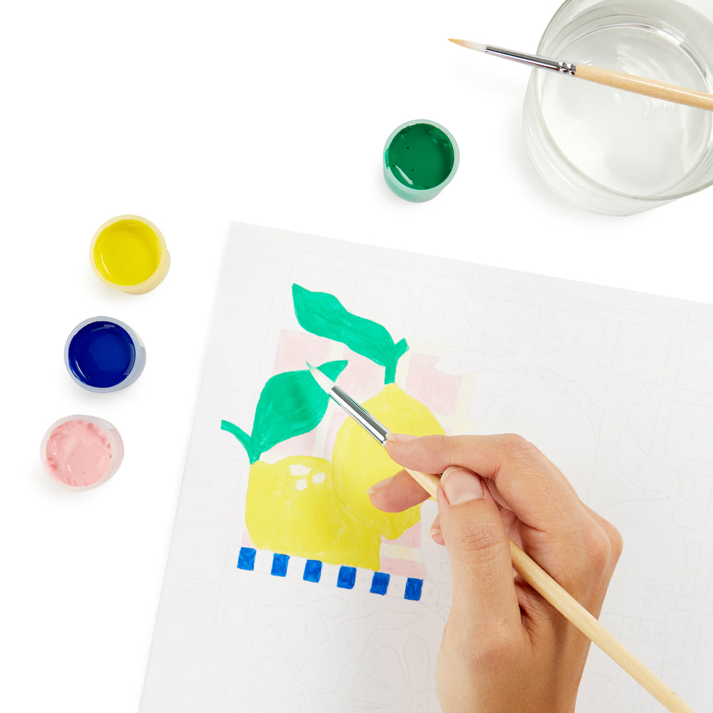 Malen-nach-Zahlen-Set La Limonade