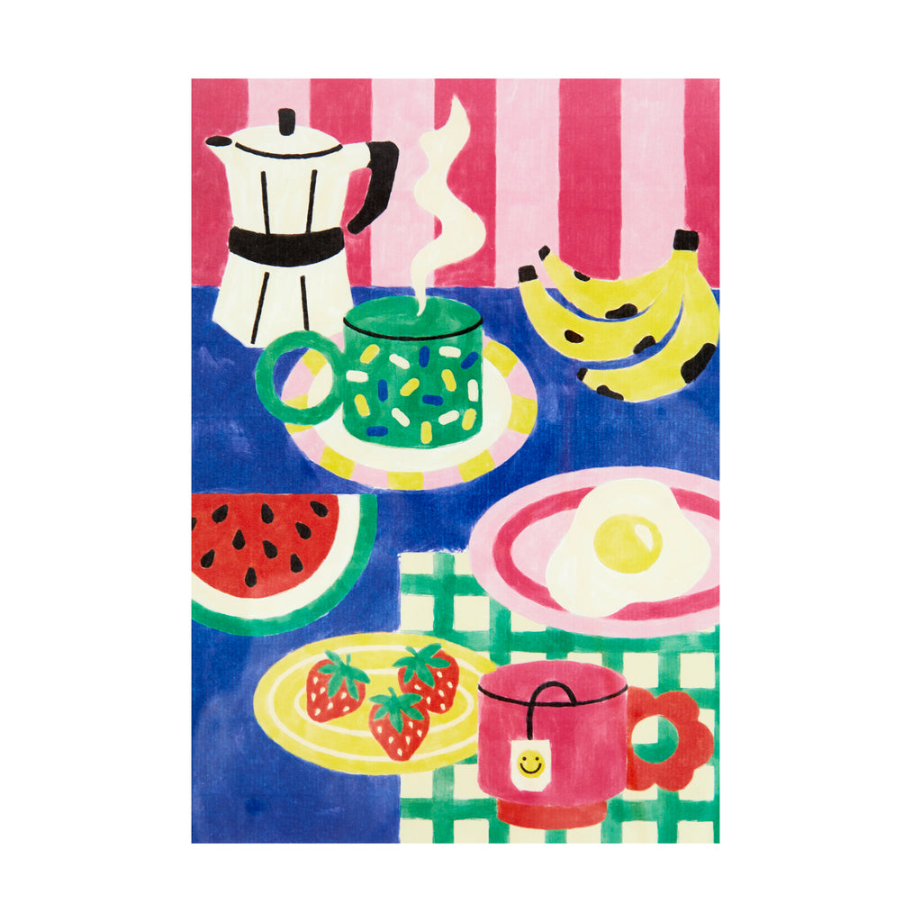 Le Petit-Déjeuner Paint-by-numbers kit