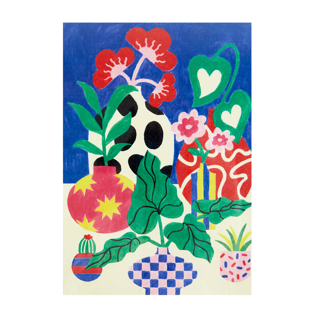 Les Plantes Paint-by-numbers kit