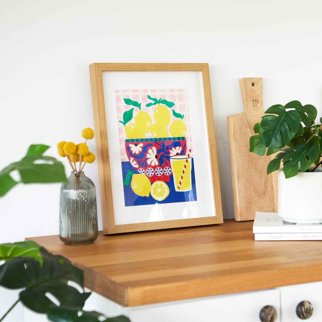 Malen-nach-Zahlen-Set La Limonade