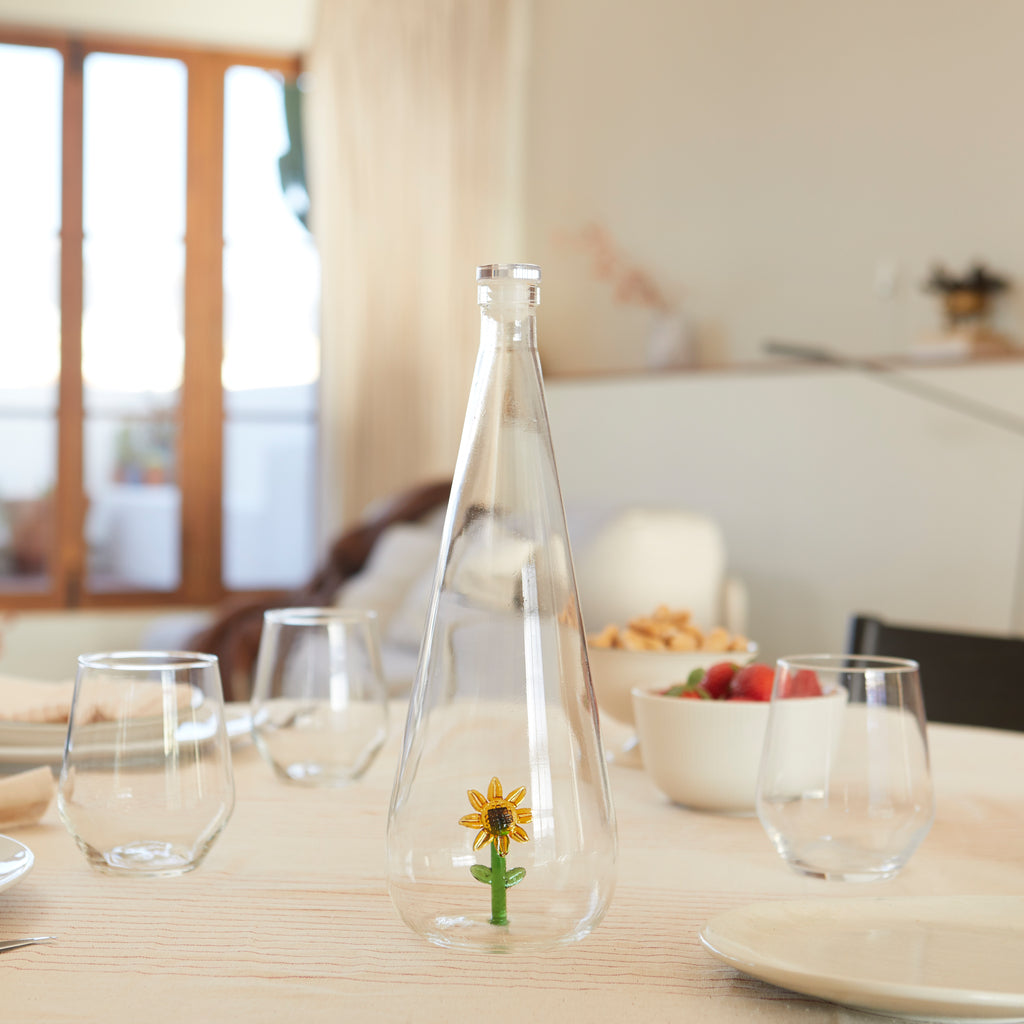 Botanical Sunflower Bottle