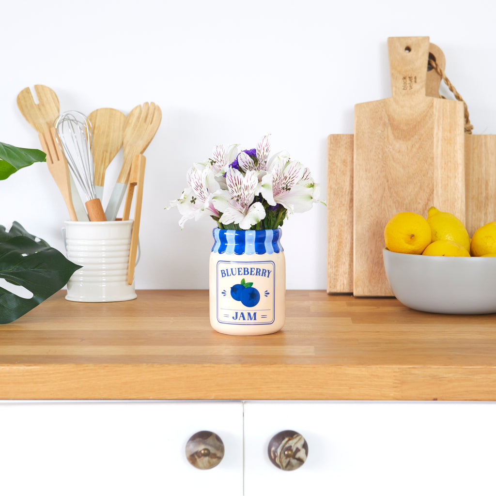 Blueberry Jam Mini Vase