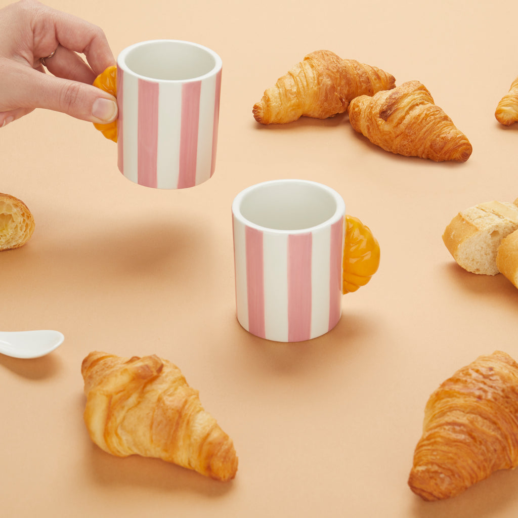 Croissant Espresso Cup Set