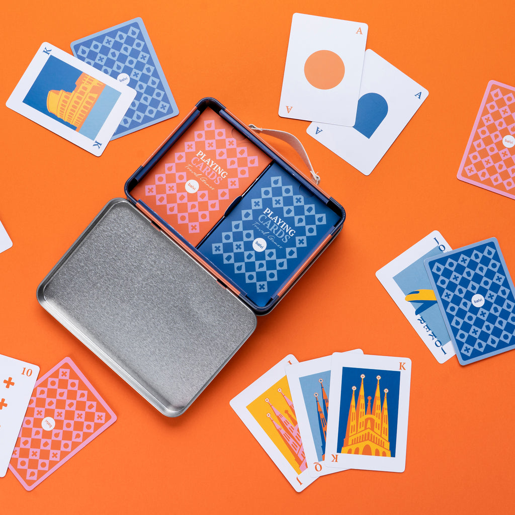 Reisespiel Playing Cards