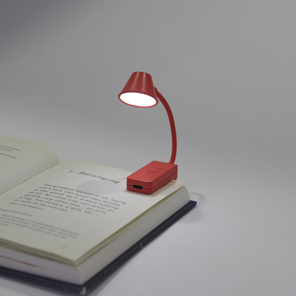 Luce da lettura ricaricabile Lumo
