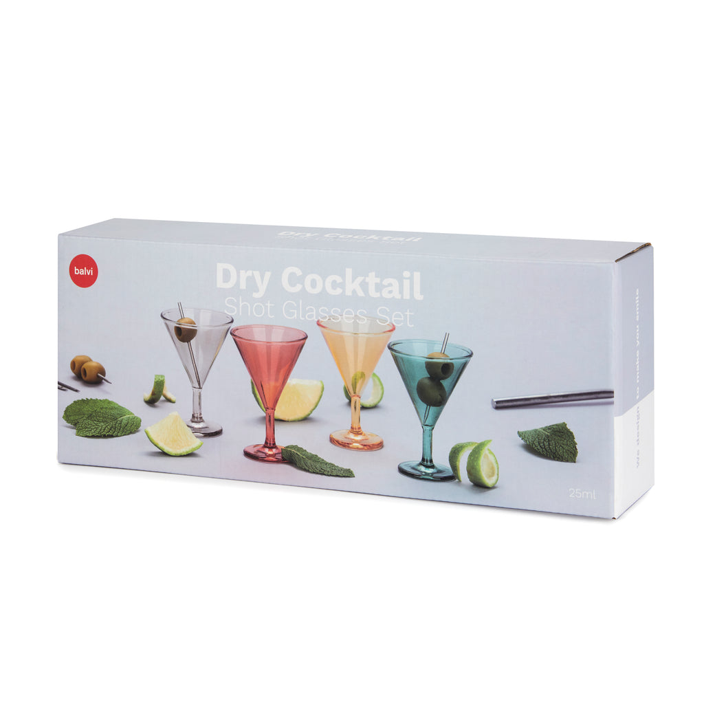 Dry Cocktail Shotgläser