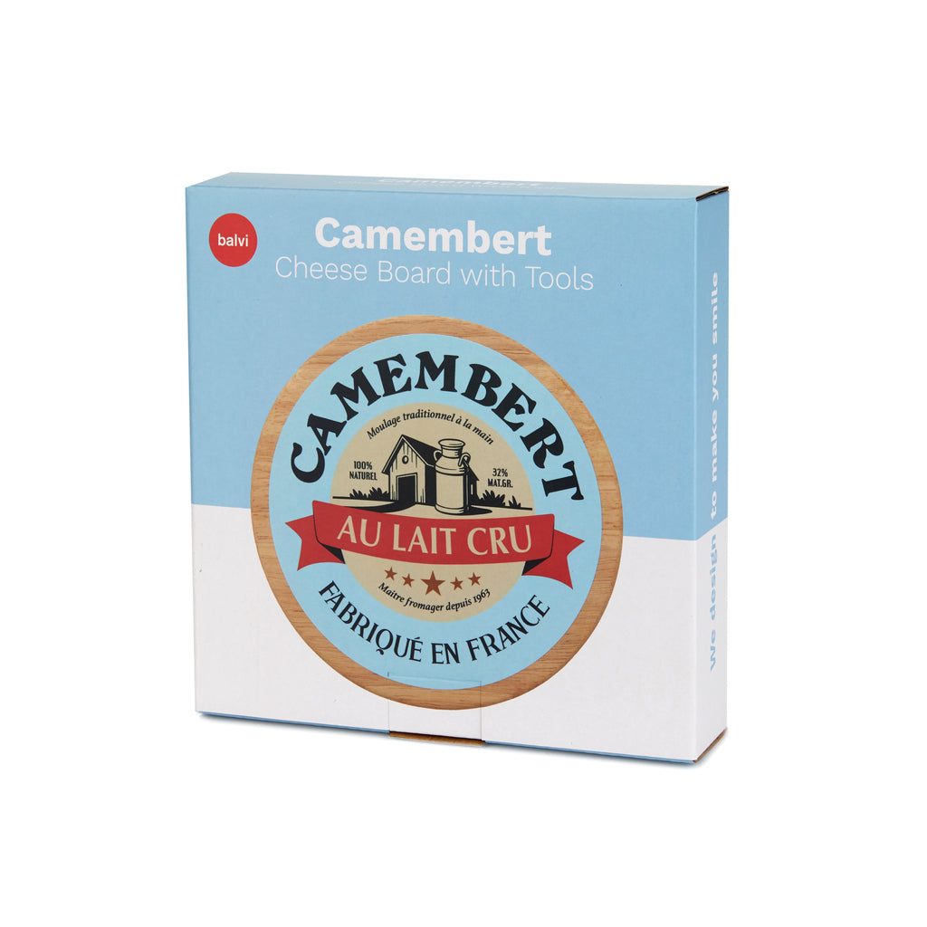 Camembert Cheese Board with Knives